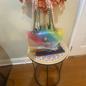 kurt Geiger London Kensington Vinyl Convertible Crossbody Bag